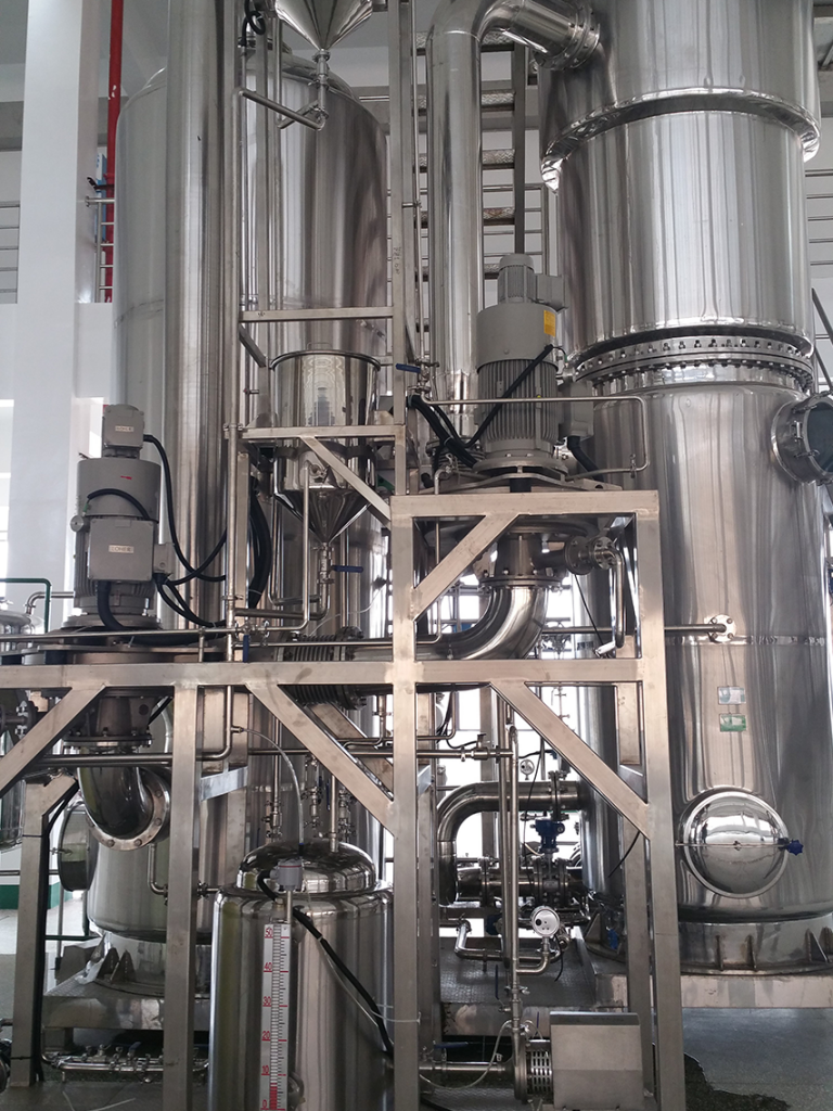 Mvr Evaporator For Extract Concentration Evaporator Crystallizer